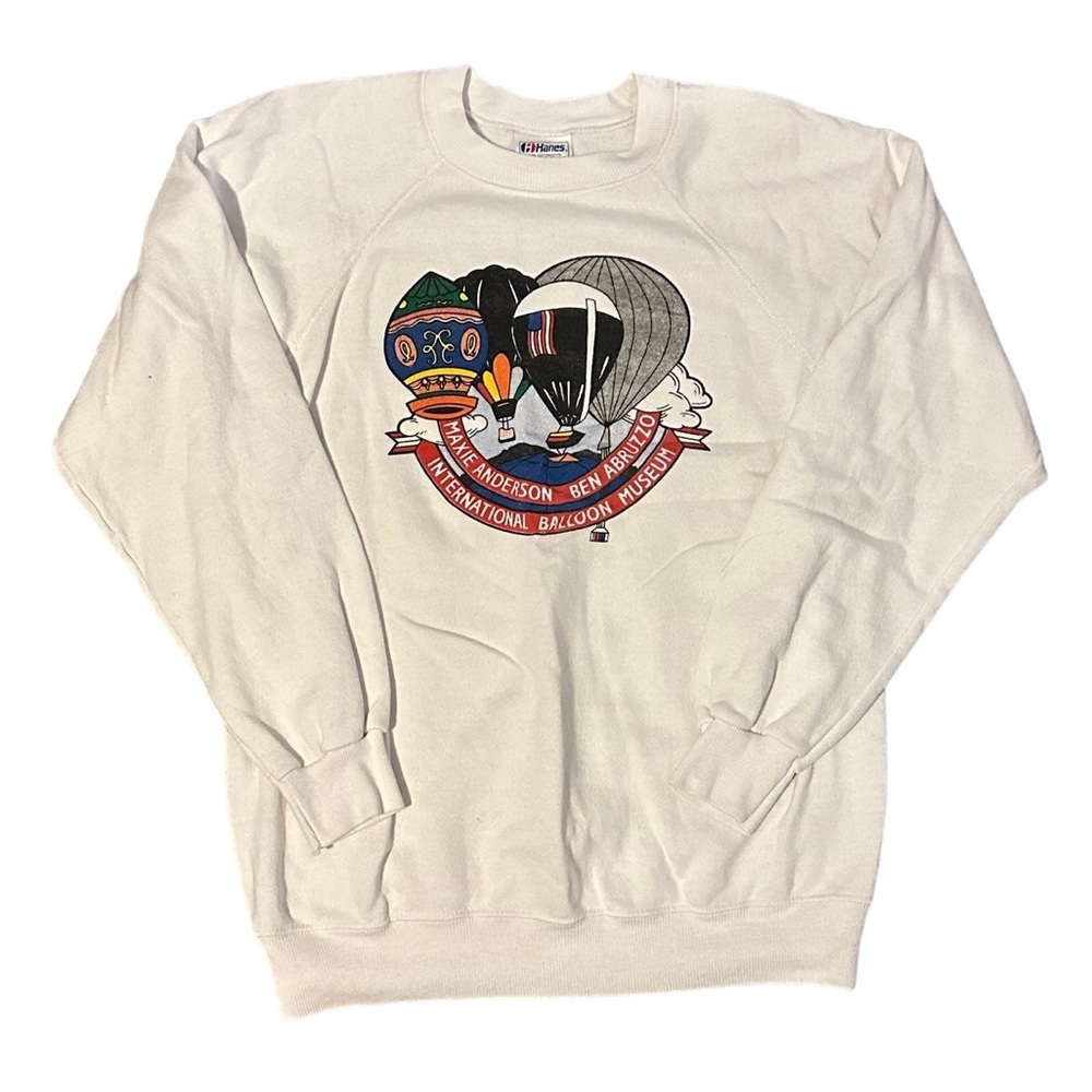 Vintage Balloon Festival pullover crew neck